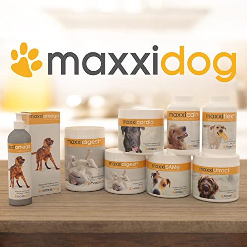 MaxxiCalm Natural Calming Tablets for Dogs – Anxiety & Stress Support with L-Theanine, Taurine & Chamomile