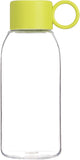 22 oz Clear Tritan Water Bottle with Leakproof Lid and Carry Ring