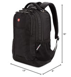 SwissGear 5505 Cecil Laptop Backpack for Daily Commute with Organizer Pockets and Airflow Back Panel