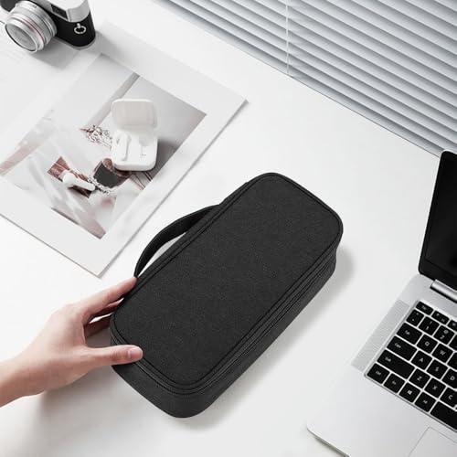 Portable Tech Organizer Travel Case – Electronics Storage Bag for Chargers, Cables & Gadgets