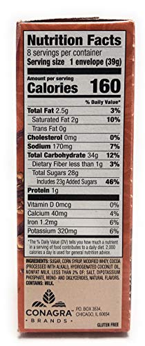 Pumpkin Spice Hot Cocoa Mix – Low Caffeine Creamy Fall Drink (1.58 lb Bag + 2 Single-Serve Packs)