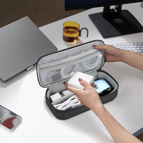 Portable Tech Organizer Travel Case – Electronics Storage Bag for Chargers, Cables & Gadgets