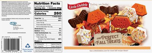 Little Debbie Pumpkin Brownies – Fudge Brownies with Orange Icing (Limited Edition Fall Treats)