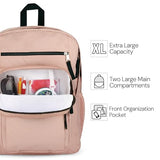 JanSport Big Student Laptop Backpack with 15″ Laptop Sleeve – Classic 2-Compartment School & Everyday Backpack (Black)