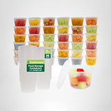 Freshware 16oz Deli Food Storage Containers – 36 Pack BPA-Free Leak-Proof Set