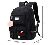ABSHOO Large Laptop Backpack for College & High School – Water-Resistant Student Bookbag