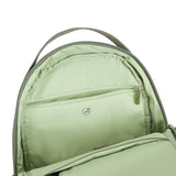 Travelon Roam Convertible Anti-Theft Backpack & Sling – Ultra-Light RFID Secure Daypack with Slash-Resistant Design (Moss)