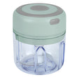 Mini Electric Garlic Chopper – 8.45 oz Cordless Food Chopper with USB Recharge & Stainless Steel Blades