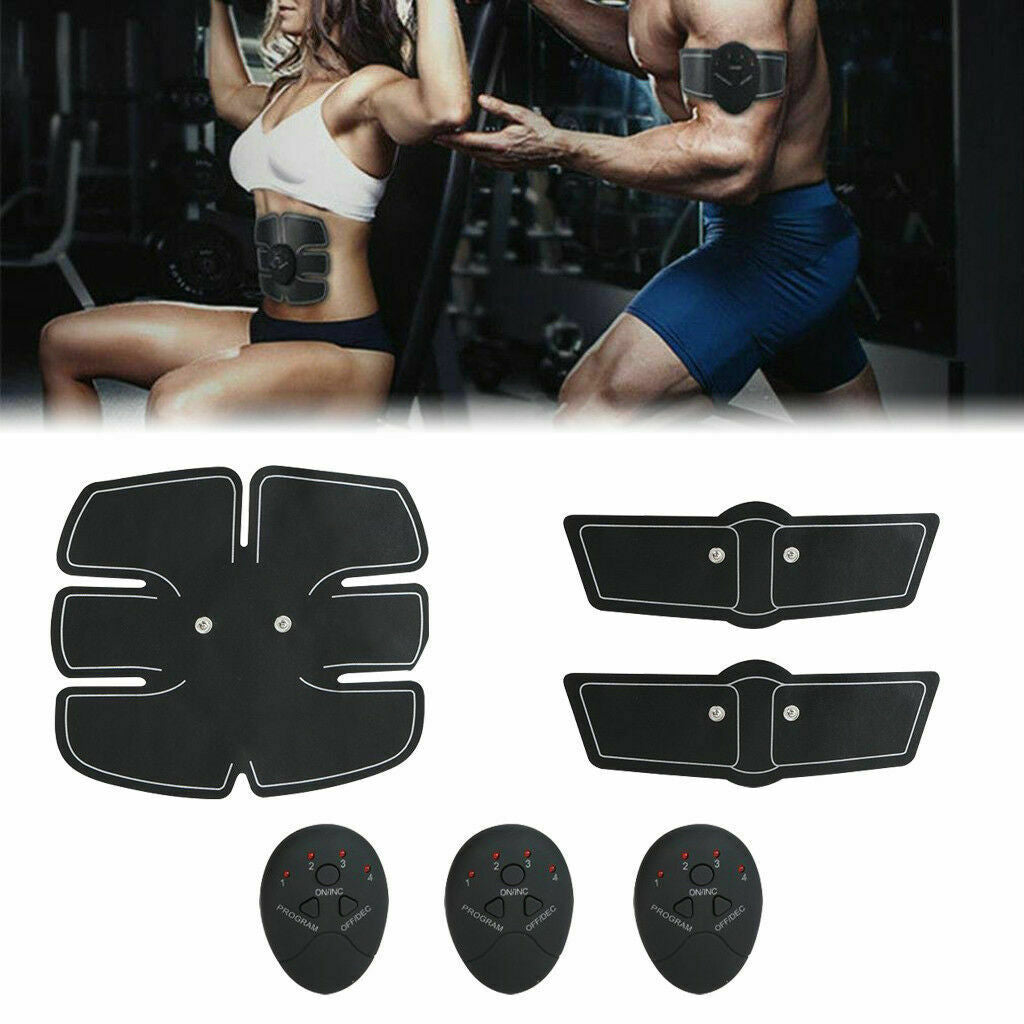 Electric Muscle Toner Machine – ABS Toning Belt with EMS Technology, Belly Shaper & Fat Burner Device for Men & Women Fitness Training