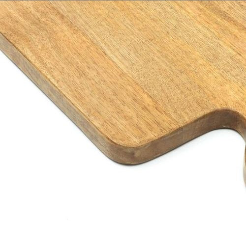 Handmade Wooden Cutting & Cheese Board – Solid Hardwood Serving & Prep Platter