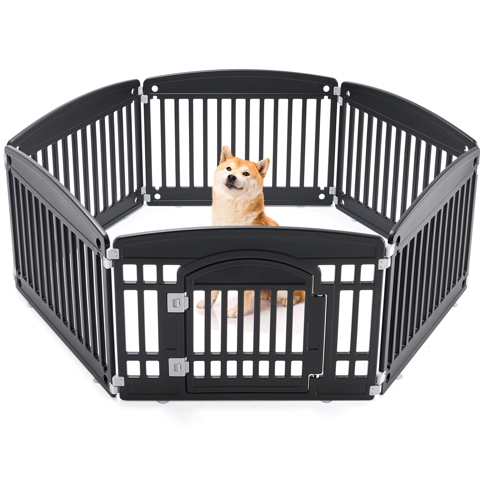 Dog Game Fence – Safe & Reliable Portable Pet Playpen for Indoor and Outdoor Use
