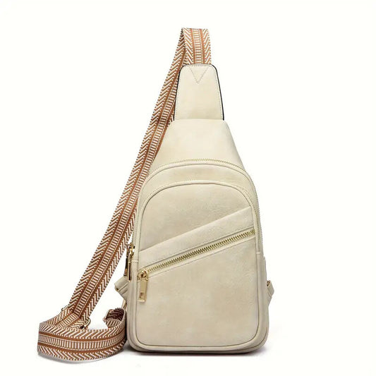 Trendy Small Sling Bag for Women 🎒 Stylish Leather Crossbody Fanny Pack – Everyday Travel Purse