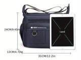 Large Capacity Men’s Waterproof Backpack – Multi-Pocket Business & Casual Shoulder Bag
