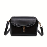 PU Leather Women’s Shoulder Bag 👜 Large Capacity Small Square Crossbody – Fashion & Commuter Tote