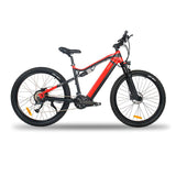 500W Electric Mountain Bike - 27.5" Hardtail eMTB with 48V Bafang Motor & 27-Speed Drivetrain