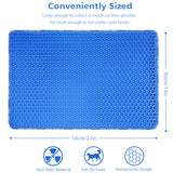 Double-Layer Rice-Shaped Cat Litter Pad – Waterproof EVA Non-Slip Mat for Trapping Litter & Easy Cleaning