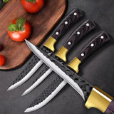 A01 Cutting Board 3-Piece Set – Space-Saving Wooden Prep Boards (Small, Medium, Large)