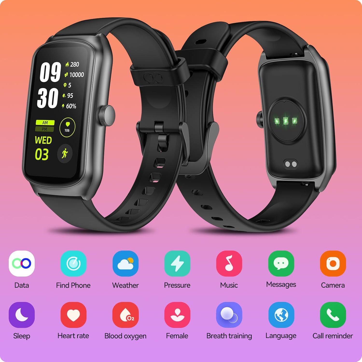 Stay fit, healthy, and connected. 🏃⌚💓