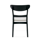 Dining Chair Set of 2 – Modern Upholstered Side Chairs with Solid Wood Legs & Padded Seat