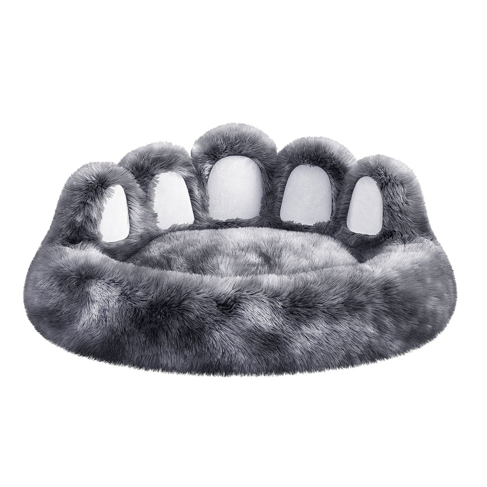 Cute Dog Bear Paw Shape Bed – Cozy Plush Pet Bed for Small & Medium Dogs & Indoor Cats, Soft & Warm Furniture Style Design