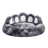 Cute Dog Bear Paw Shape Bed – Cozy Plush Pet Bed for Small & Medium Dogs & Indoor Cats, Soft & Warm Furniture Style Design