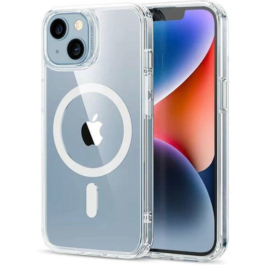 MagSafe Compatible iPhone Case - Military-Grade Shockproof Protection with Magnetic Circle