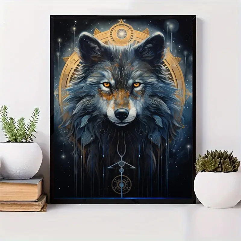 5‑Piece 5DDIY Full Round Diamond Painting Kit – Water-Themed Acrylic Diamonds on Durable Polyester Cotton Canvas, Vivid Mosaic Art