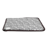Pet Heating Pad Waterproof Electric Mat – Adjustable Warm Blanket, Gray (45 × 45 cm)