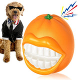 Prokel Dog Squeak Chew Toy – Tough Ball for Medium & Large Aggressive Chewers, Indestructible Squeaky Training & Fetch Toy