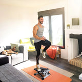 Mini Fitness Stepper for Women with LCD Monitor & Resistance Bands – Quiet Stair Stepper Max 330 lbs 💃🏋️‍♀️🔥