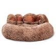 Cute Dog Bear Paw Shape Bed – Cozy Plush Pet Bed for Small & Medium Dogs & Indoor Cats, Soft & Warm Furniture Style Design