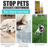 Pet Feces Positioning Inducer Spray – Attractant Scent Training Aid for Indoor & Outdoor Litter Spotting