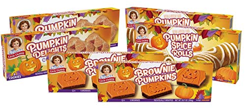 Little Debbie Fall Snack Variety Pack – Pumpkin Spice Rolls & Pumpkin Delights (Limited Edition Seasonal Snacks)