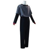 Men’s Gray Cosplay Costume – Classic Cotton Blend Outfit for Halloween & Daily Wear 🎭✨