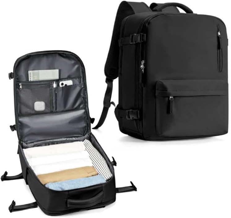 Travel Backpack Women,Carry On Backpack Flight Approved 18x14x8 inches Bag Spirit Airlines Personal ltem,College Sports Hiking Rucksack Waterproof Outdoor Casual Daypack Laptop Blackpack,Peacock Blue