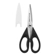 Heavy-Duty Stainless Steel Kitchen Shears with Soft Grip & Blade Guard