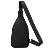 Evancary Compact Anti-Theft Sling Bag for Men & Women – Water-Resistant Crossbody Daypack (Black)