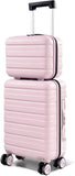Light Purple 16-Inch Underseat Carry-On with TSA Lock