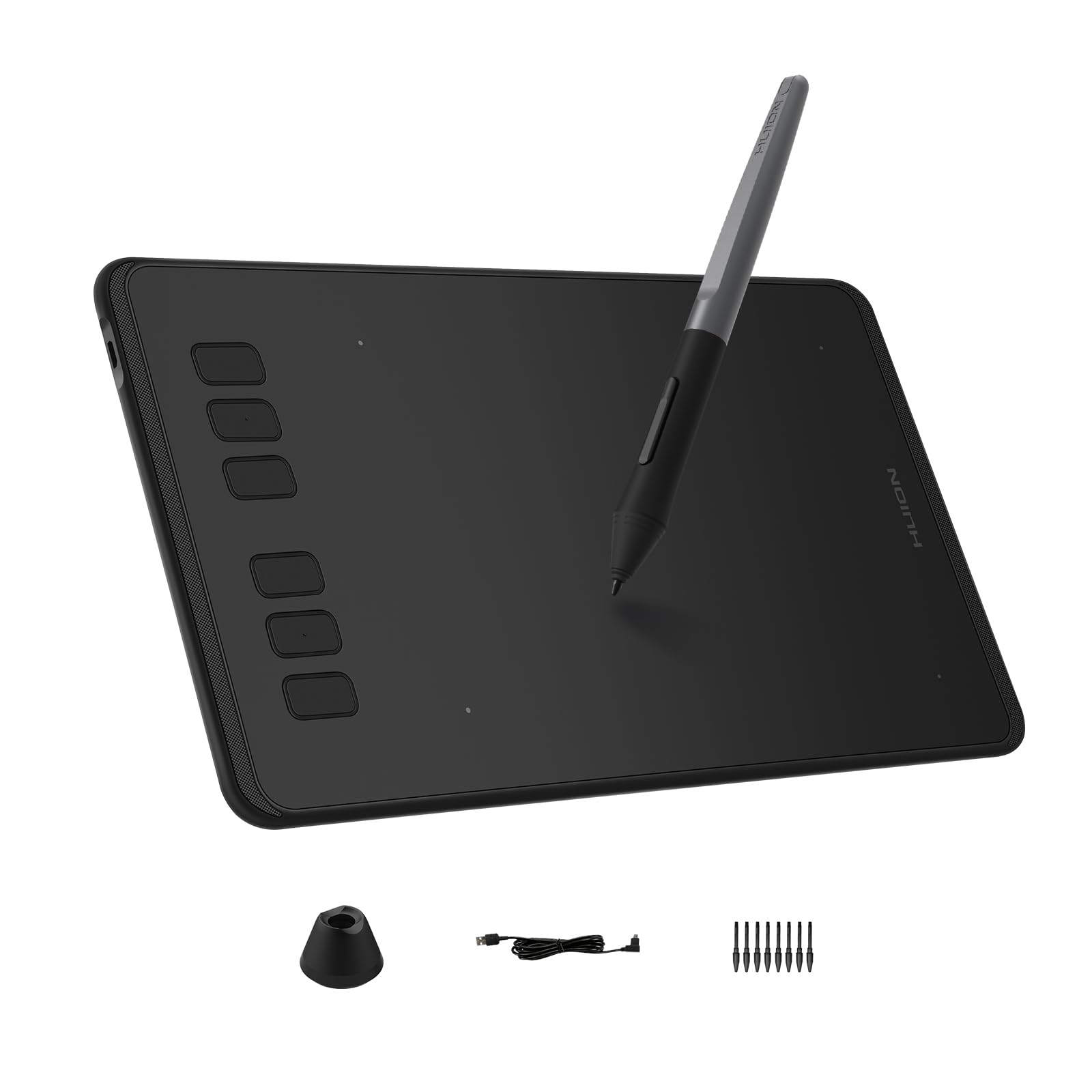 Huion H640P Drawing Tablet with Stylus – Digital Graphics Tablet for PC, Mac & Android