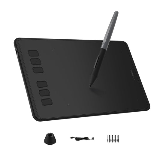 Huion H640P Drawing Tablet with Stylus – Digital Graphics Tablet for PC, Mac & Android