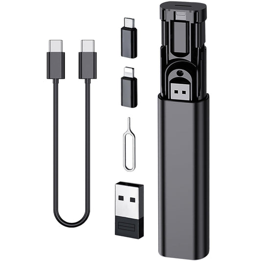 Multifunction USB Adapter Kit with 60W Fast Charging Cable – Travel Charging & Data Transfer Set