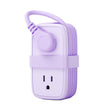 Portable Travel Power Strip with USB-C – 7-Outlet Compact Charging Hub with Wrap Cord & Ultra Flat Plug for Cruise, Hotel & Home