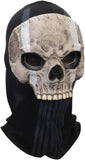 Ghost Skull Tactical Mask – Full Face Cosplay Mask for Halloween, War Games & Outdoor Sports (Mask-D)