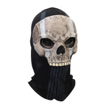 Ghost Skull Tactical Mask – Full Face Cosplay Mask for Halloween, War Games & Outdoor Sports (Mask-D)
