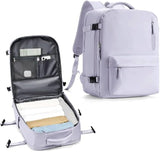 Travel Backpack Women,Carry On Backpack Flight Approved 18x14x8 inches Bag Spirit Airlines Personal ltem,College Sports Hiking Rucksack Waterproof Outdoor Casual Daypack Laptop Blackpack,Peacock Blue