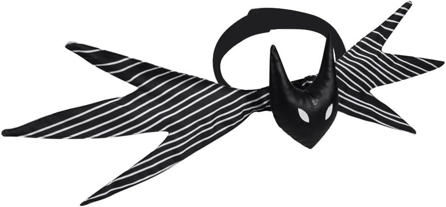 Jack Skellington Bow Tie – Nightmare Before Christmas Cosplay Costume Accessory 🎃🖤