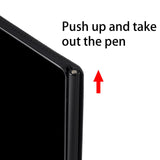 Portable 6.5” LCD Writing Board – Reusable Digital Memo Tablet with One-Touch Erase (Black)