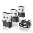 USB-A to USB-C Adapter – Aluminum USB-C Converter for Charging & Data Transfer