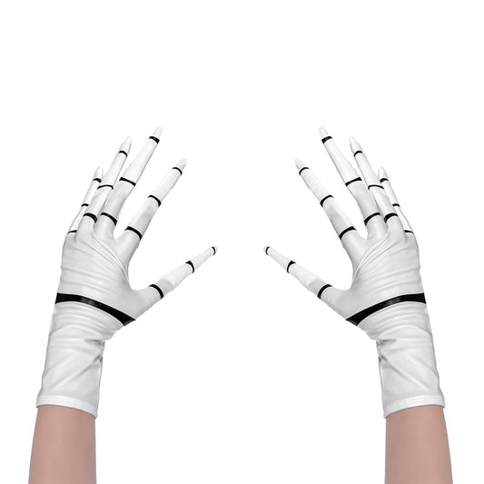 Men’s Glow Skeleton Gloves – Halloween Bone Hand Gloves for Costume & Party 🖤💀