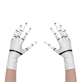 Men’s Glow Skeleton Gloves – Halloween Bone Hand Gloves for Costume & Party 🖤💀